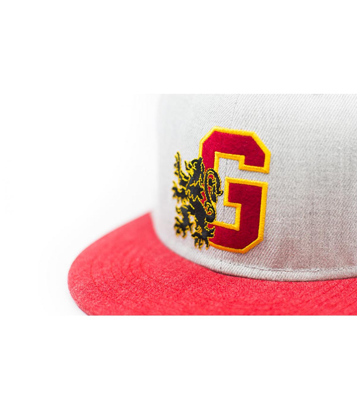 snapback Gryffindor weiß rot